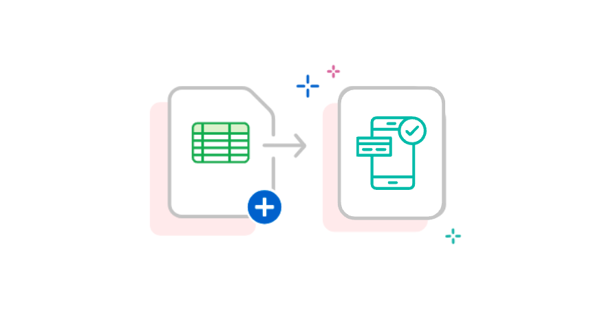 Visuel transformer un excel en application web